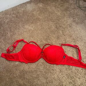 Victoria’s secret Pink Red Lace Bra